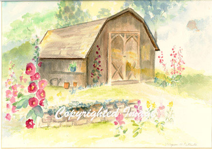 Barn in Spring
