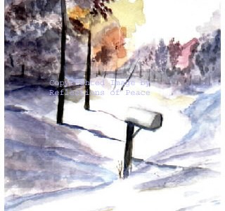 Mail Box in Snow
