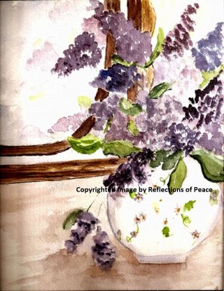 Lilacs on the Dresser