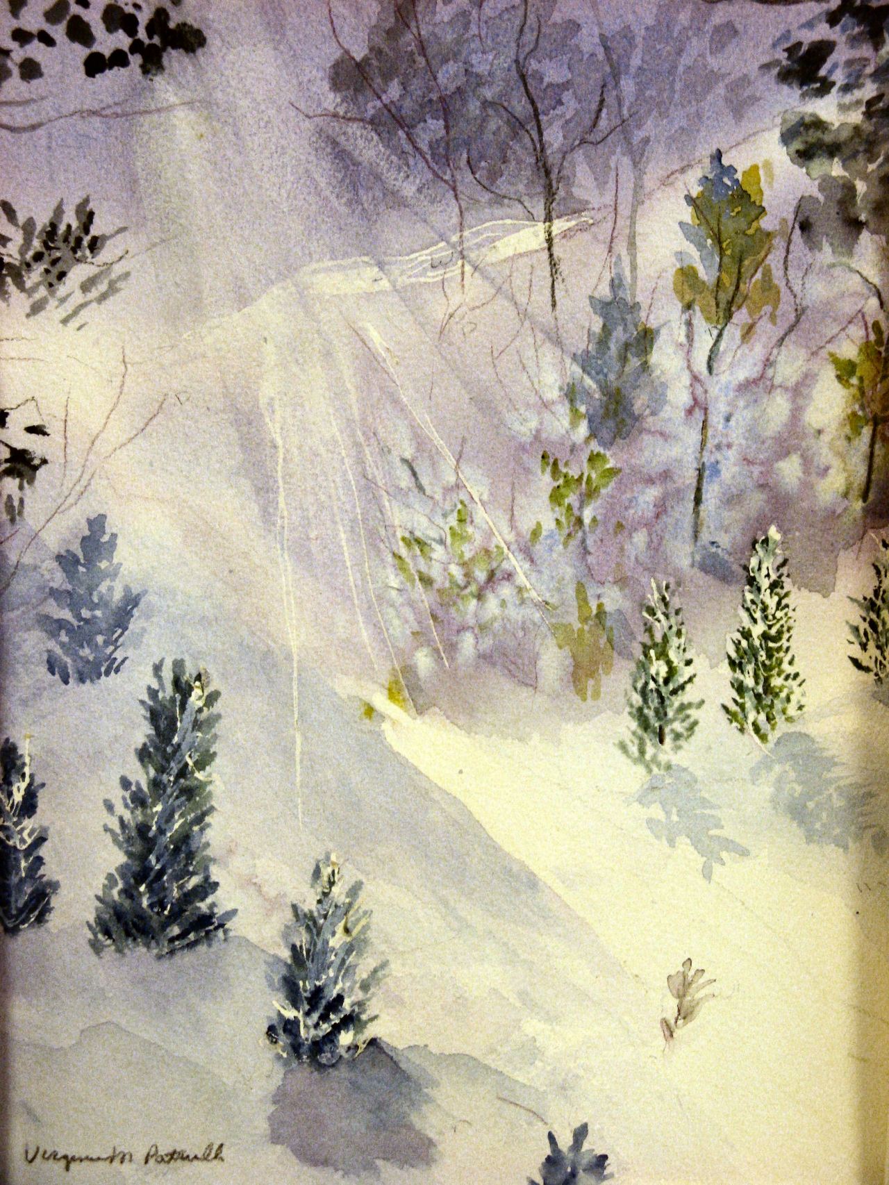 Snow in Lavender